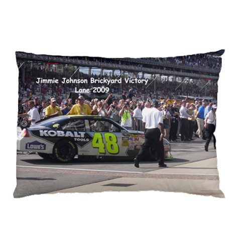 Jimmie Johnson Pillow Case 1 By Stacey Patterson 26.62 x18.9  Pillow Case