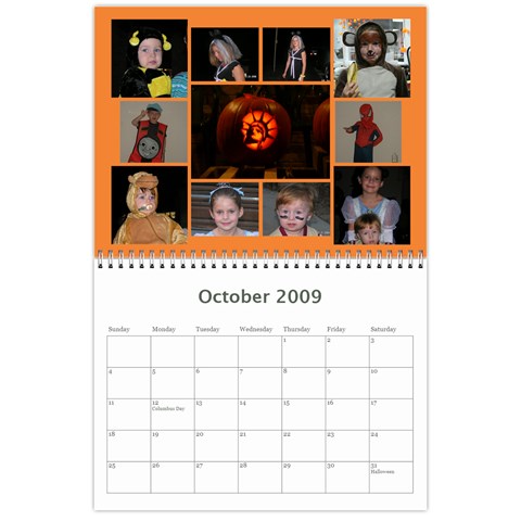 Calendar By Lydia Henning Oct 2009