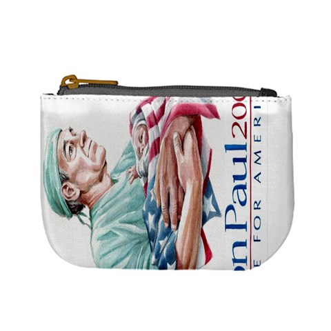 Ron Paul Coin Purse By Stephany Roach Front