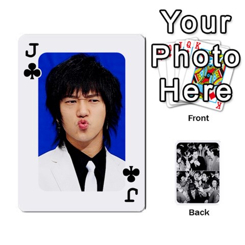 Jack Suju Playing Cards By Mia Story Front - ClubJ