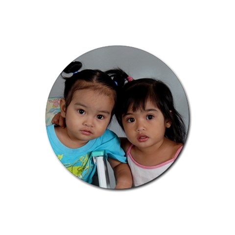 My Kids Photo Rubber Coaster By Jovilyn Front