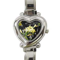Custom Made Birthday Gift  - Heart Italian Charm Watch