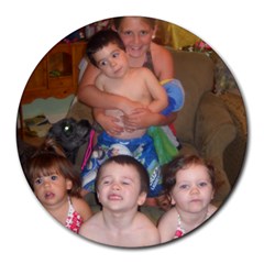 Mouse Pad my babies - Round Mousepad