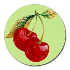 Cherry - Round Mousepad