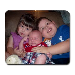 My three adorable children! - Large Mousepad