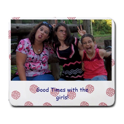 Good Times With The Girls By Angie Mims Rizzo 9.25 x7.75  Mousepad - 1
