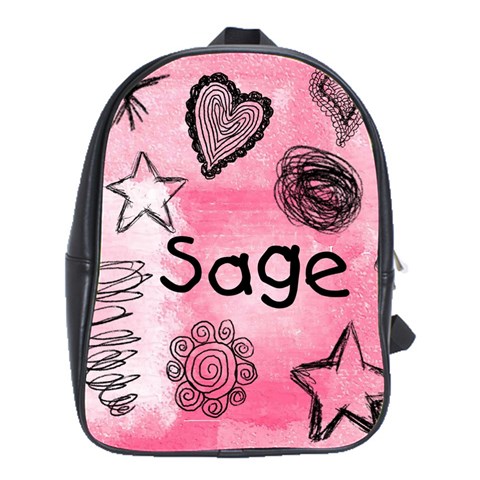 Sage s New Backpack! By Sharon M  Blair Front