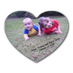 Ry and Alexis - Heart Mousepad