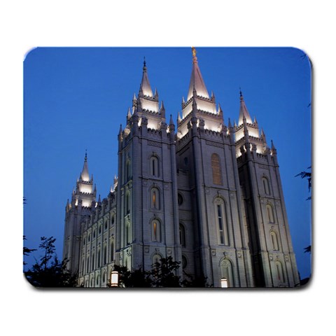 Salt Lake Temple Mouse Pad By Bruce Bolingbroke Front