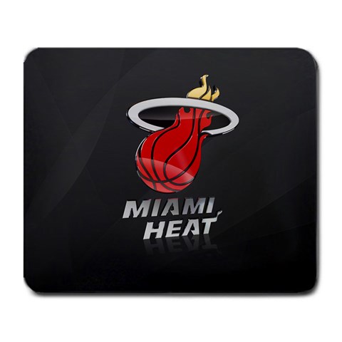 Miami Heat Mouse Pad By Hasnain Front