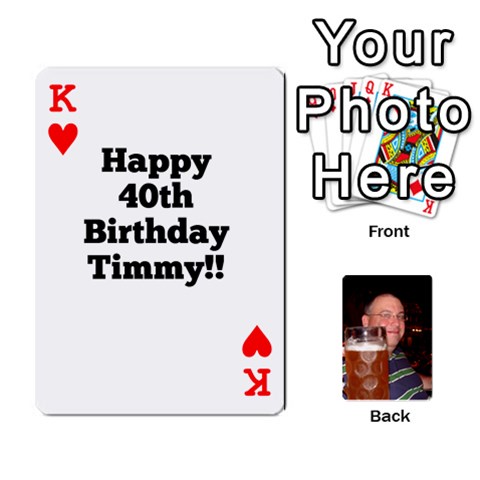 King Timmy Cards By Kelly Corder Front - HeartK