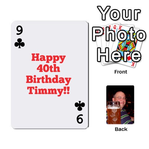 Timmy Cards By Kelly Corder Front - Club9