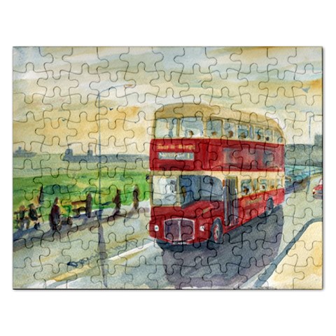 Northern Routemaster Bus Jigsaw By David Marsh Front