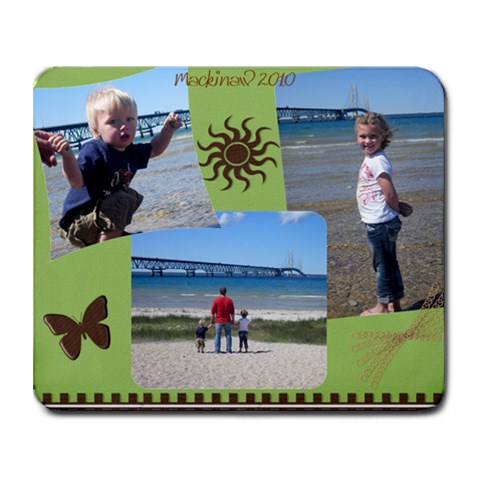 Mackinaw By Melissa Leep Doezema 9.25 x7.75  Mousepad - 1