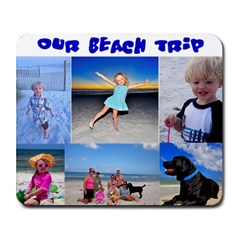 Shelly s Beach Trip Mousepad - Collage Mousepad