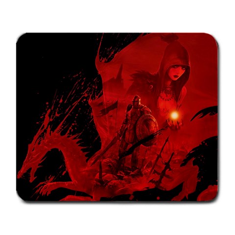 Dragon Age Mouse Pad By Derek Wimmer Front