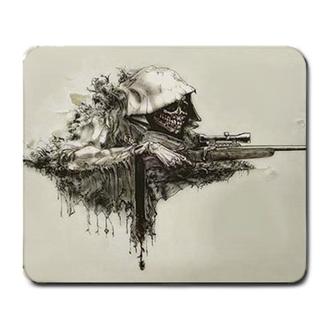 Grim Sniper By Jeremy Josephsen 9.25 x7.75  Mousepad - 1