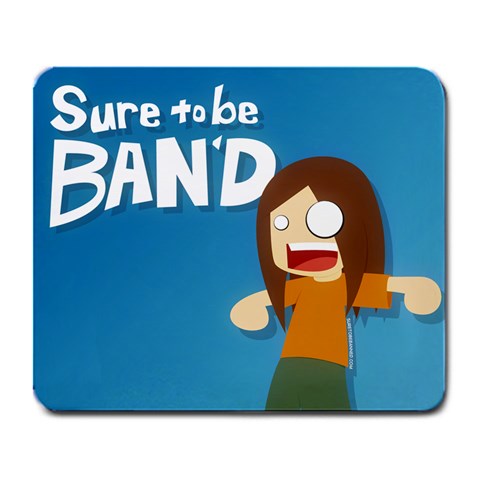 Sure To Be Ban d Mousepad By Fred T Wood Front
