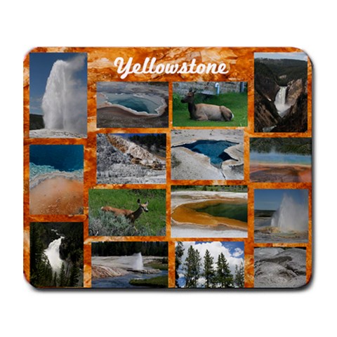 Yellowstone By Jeni Steeber 9.25 x7.75  Mousepad - 1