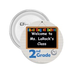 2nd grade buttons - 2.25  Button