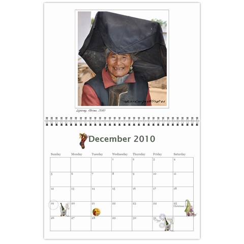 Calendar By Vanessa Dec 2010