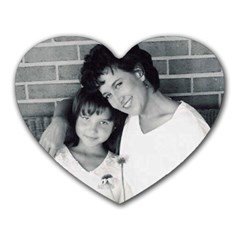 Mother and Daughter - Heart Mousepad