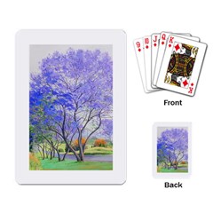 Jacaranda Tree cards - Playing Cards Single Design (Rectangle)