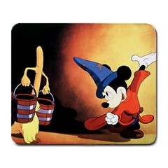 For My Mickey Mouse Computer & Art room :) - Large Mousepad