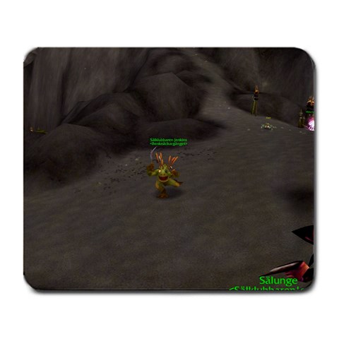 Wow Mousepad By Jimmy Andersson Front