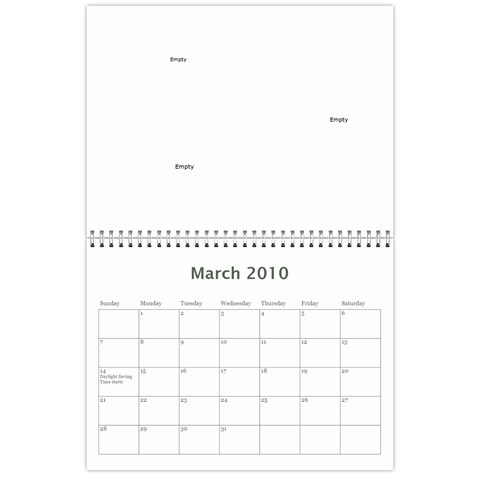 Calendar By Babyblueangel Mar 2010