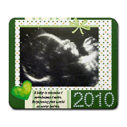 Baby Mousepad By Adrienne Vining 9.25 x7.75  Mousepad - 1