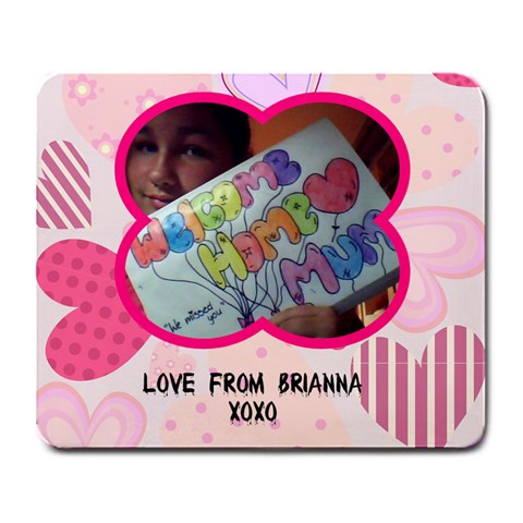Mousepad By Brianna Pidgeon Front