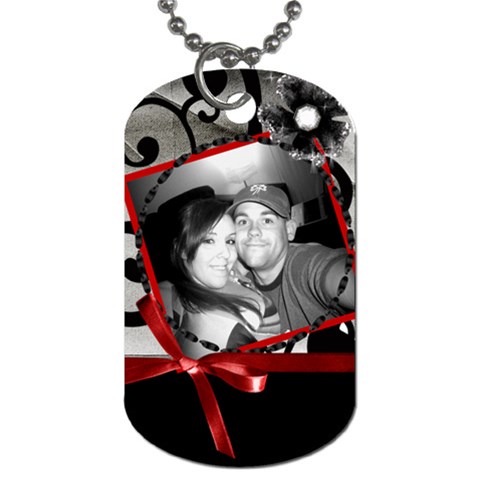 My Love Dog Tags By Noheya Front