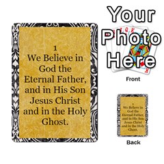 Article of Faith _prophets_revised2 - Multi-purpose Cards (Rectangle)