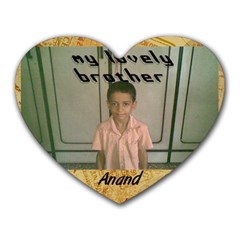 anand - Heart Mousepad