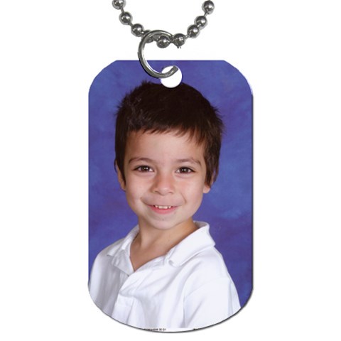 Jaden Dog Tag By Kathryn Holderman Front