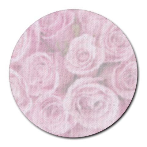 Flower By Anne To 8 x8  Round Mousepad - 1