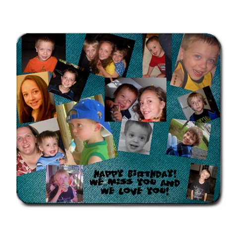 Dad s Birthday By Heather Mills Orr 9.25 x7.75  Mousepad - 1
