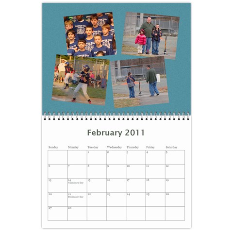 Moms  Birthday Calendar By Diana Davis Feb 2011