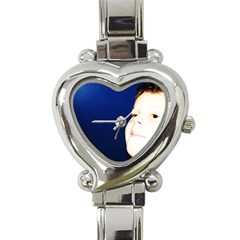 jamie watch - Heart Italian Charm Watch