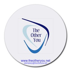The Other You Mouse Pad - Round Mousepad
