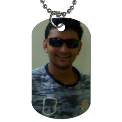 Dog Tag (two Sides)  By Chetan Front