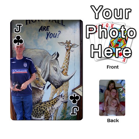 Jack Personalised Cards By Jemma Spring Front - ClubJ