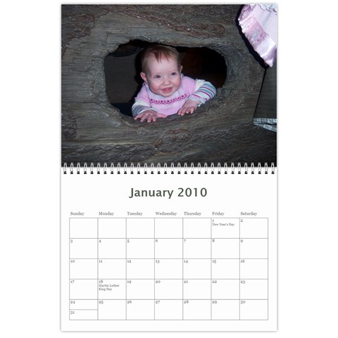 Janet Calendar By Beth Anderson Jan 2010