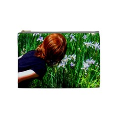 Stop and Smell the Flowers - Cosmetic Bag (Medium)