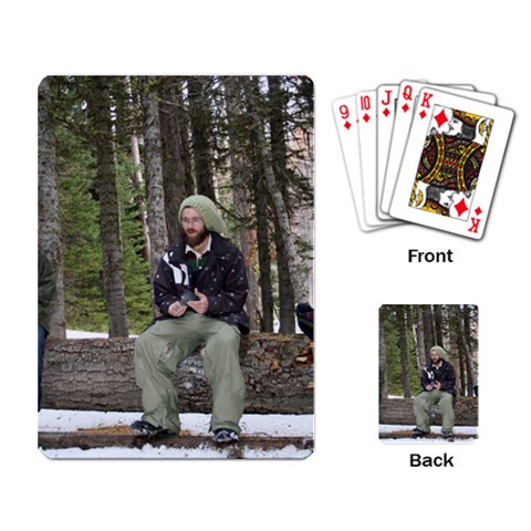 Joey s Playin Cards By Sydne Burt Back