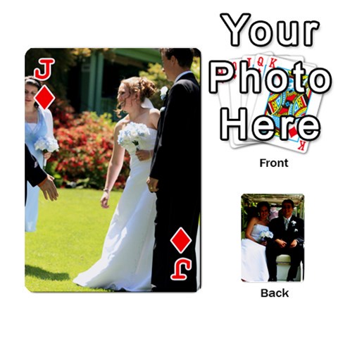 Jack Wedding Cards  By Lisa Front - DiamondJ