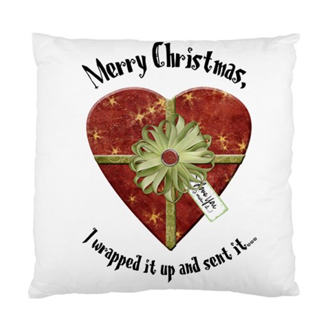 Christmas Pillow By Kellie Front