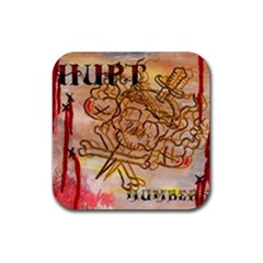 HURT NUMBERS - Rubber Coaster (Square)
