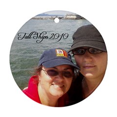 tall ships - Ornament (Round)